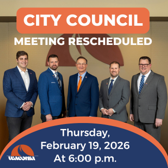 City Council Meetings Rescheduled  (340 x 340 px)